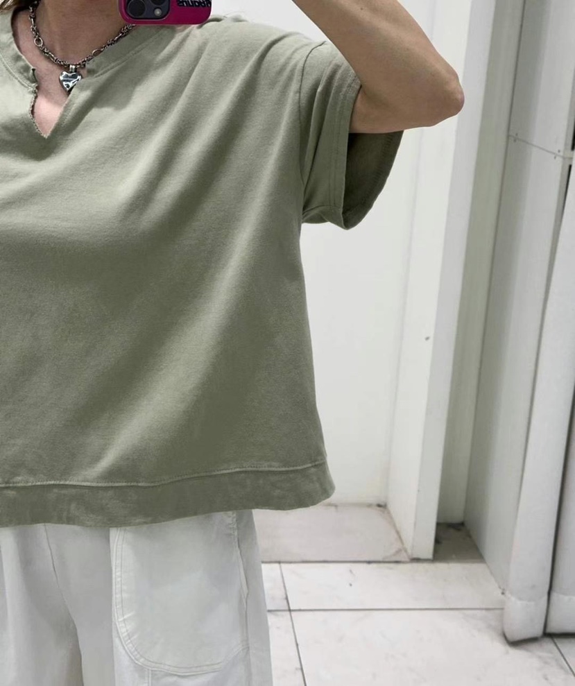 ZACCU直郵韓國代購㊣女裝新品25春夏休閑時尚人氣推薦熱賣T恤ZACCUT恤
