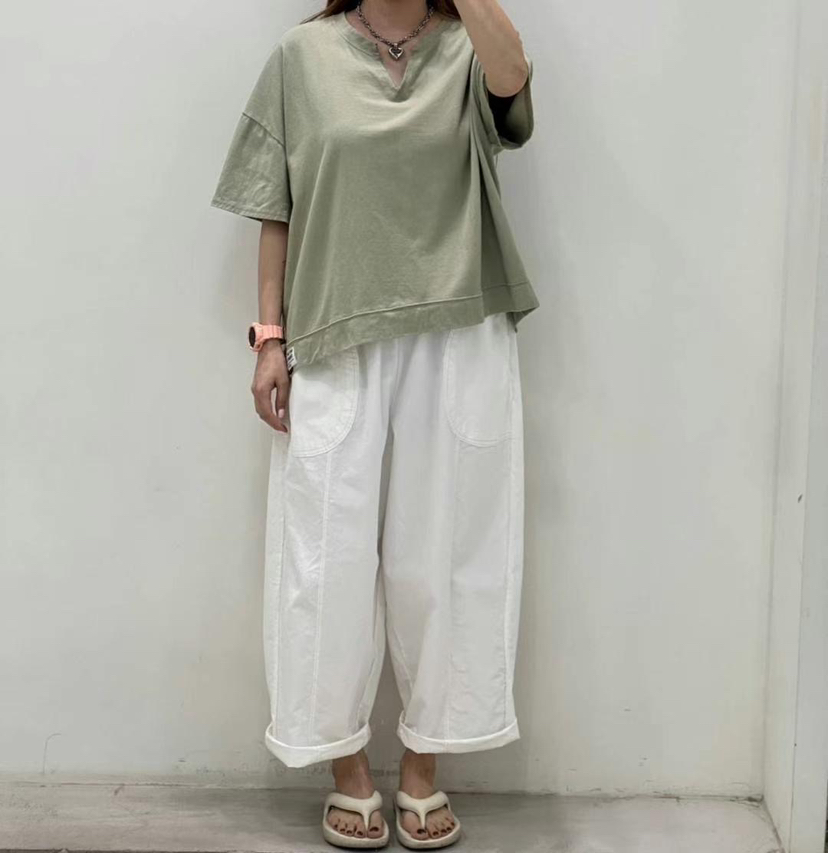ZACCU直郵韓國代購㊣女裝新品25春夏休閑時尚人氣推薦熱賣T恤ZACCUT恤