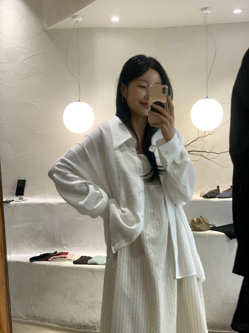 MILUI韓國直郵㊣東大門實拍女裝新款時尚熱賣25春夏襯衫蕾絲衫MILUI襯衫/蕾絲衫