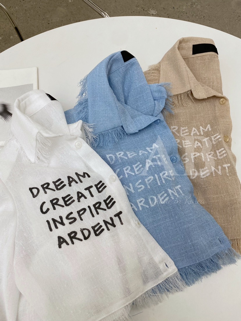 AB韓國㊣直郵東大門代購女裝新品25春夏休閑時尚襯衫蕾絲衫AB襯衫/蕾絲衫