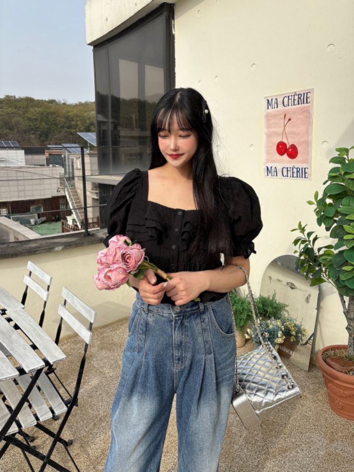 mars韓國㊣直郵東大門代購女裝新品推薦人氣休閑襯衫蕾絲衫mars襯衫/蕾絲衫