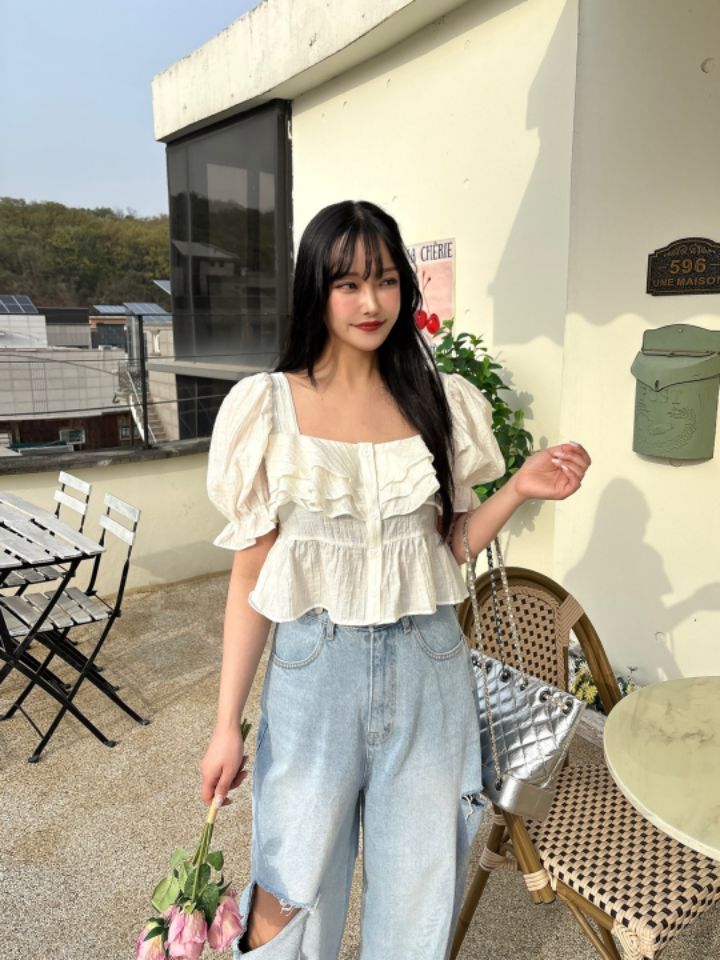 mars韓國㊣直郵東大門代購女裝新品推薦人氣休閑襯衫蕾絲衫mars襯衫/蕾絲衫