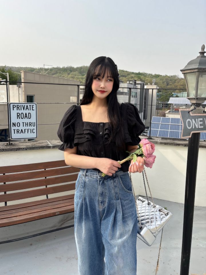 mars韓國㊣直郵東大門代購女裝新品推薦人氣休閑襯衫蕾絲衫mars襯衫/蕾絲衫