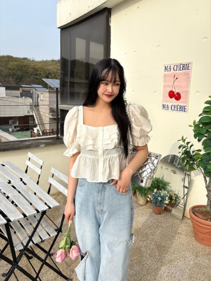mars韓國㊣直郵東大門代購女裝新品推薦人氣休閑襯衫蕾絲衫mars襯衫/蕾絲衫