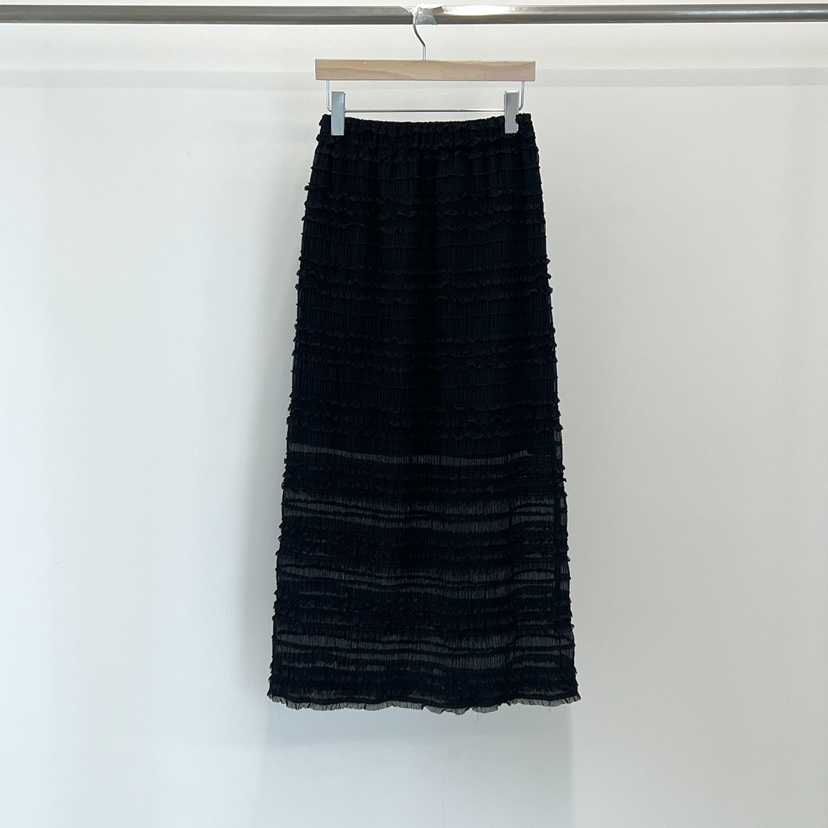 140 AVENUE韓國㊣直郵東大門代購女裝新品人氣休閑長裙荷葉邊140 AVENUE長裙圖色3