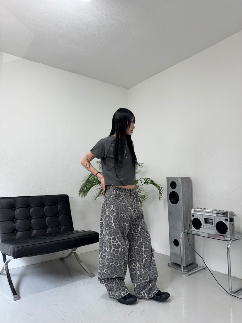 SEEOT韓國直郵㊣女裝新款熱賣推薦人氣時尚25春夏休閑休閑褲GGD休閑褲