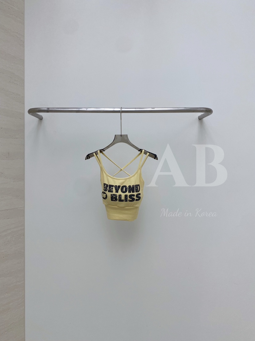 AB直郵韓國代購㊣女裝新品推薦熱賣人氣25春夏時尚吊帶背心AB吊帶/背心圖色2