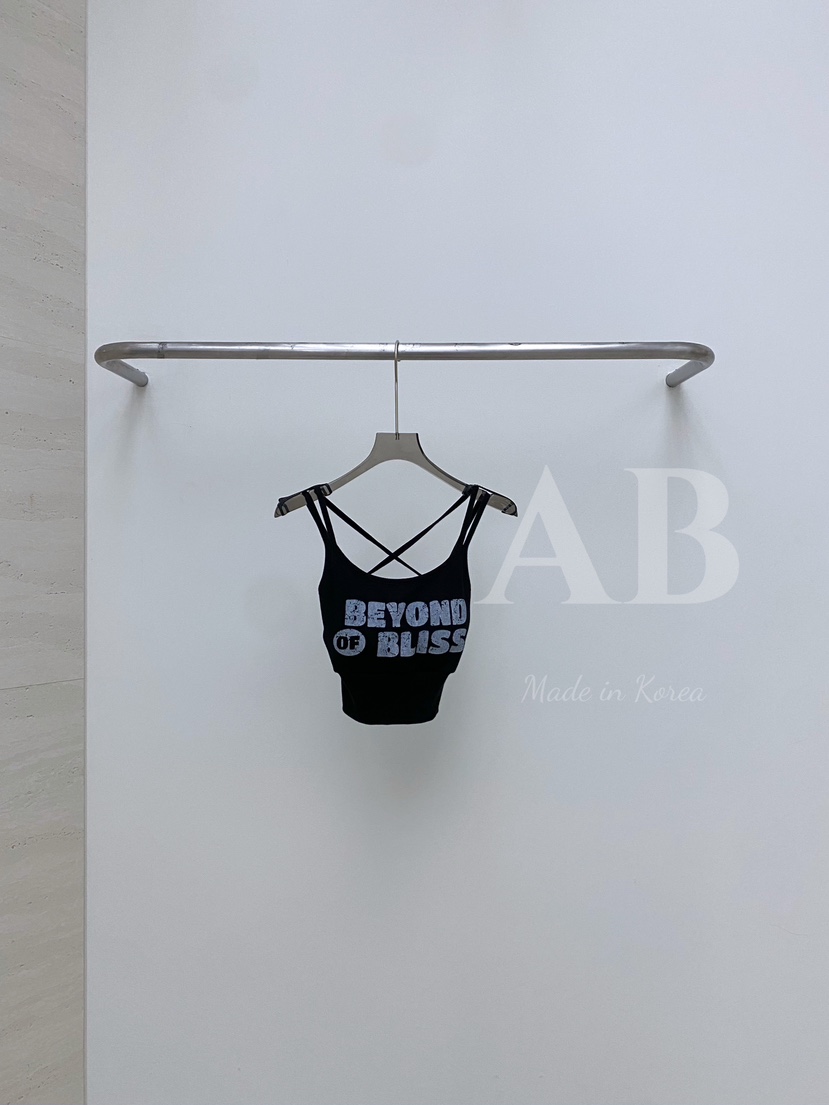 AB直郵韓國代購㊣女裝新品推薦熱賣人氣25春夏時尚吊帶背心AB吊帶/背心圖色3