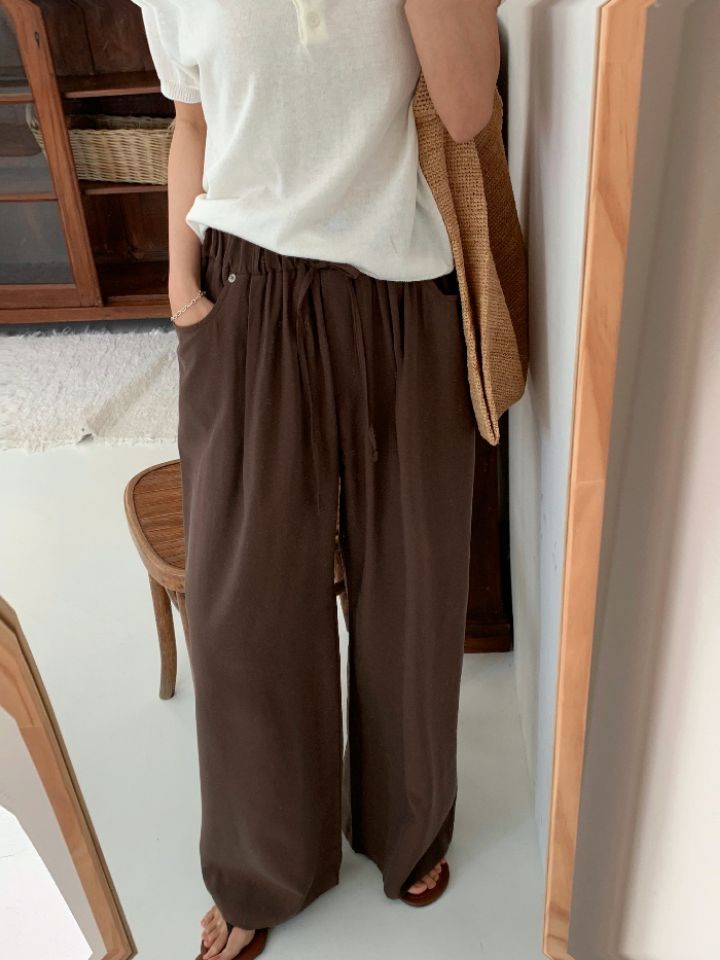 DOIT直郵韓國代購㊣女裝新款時尚25春夏熱賣人氣休閑休閑褲DOIT休閑褲
