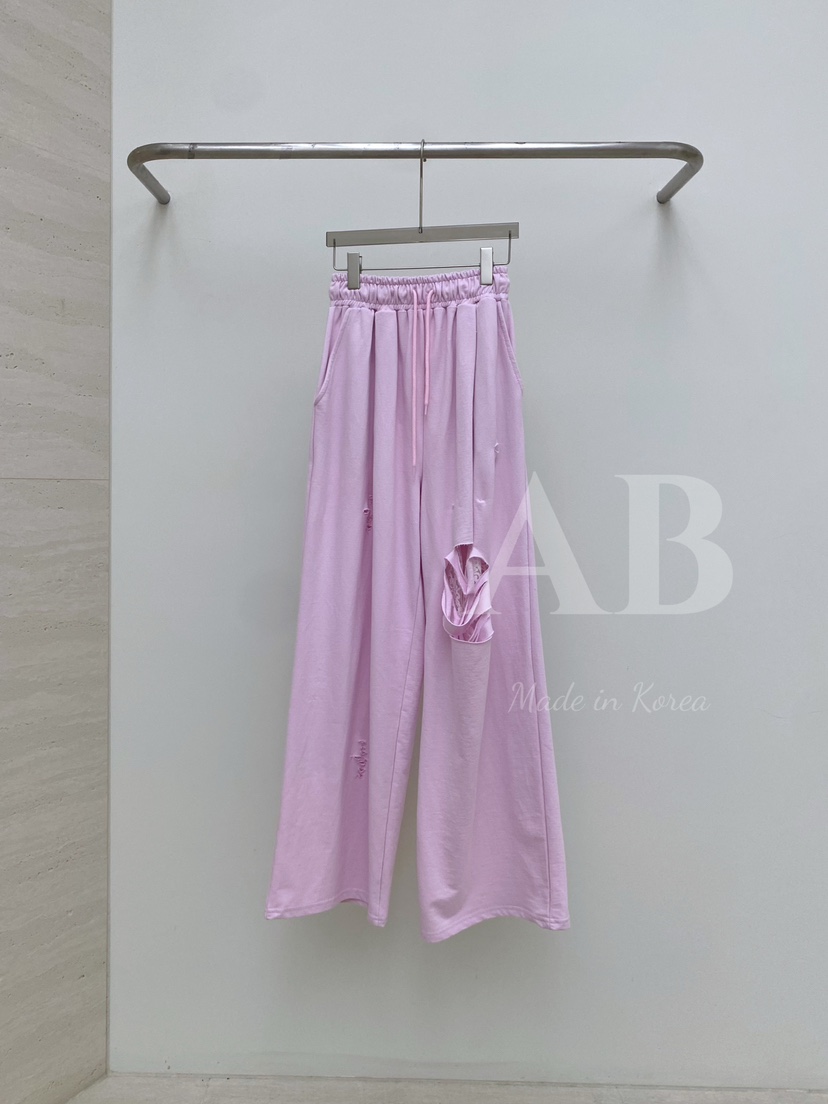 AB韓國直郵㊣東大門實拍女裝新品休閑熱賣人氣25春夏休閑褲AB休閑褲