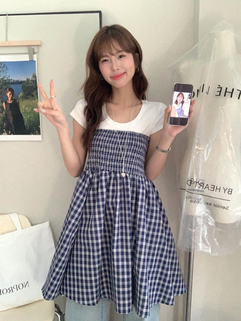 STRAWBERRY韓國㊣直郵東大門代購女裝新款熱賣休閑時尚連衣裙STRAWBERRY連衣裙