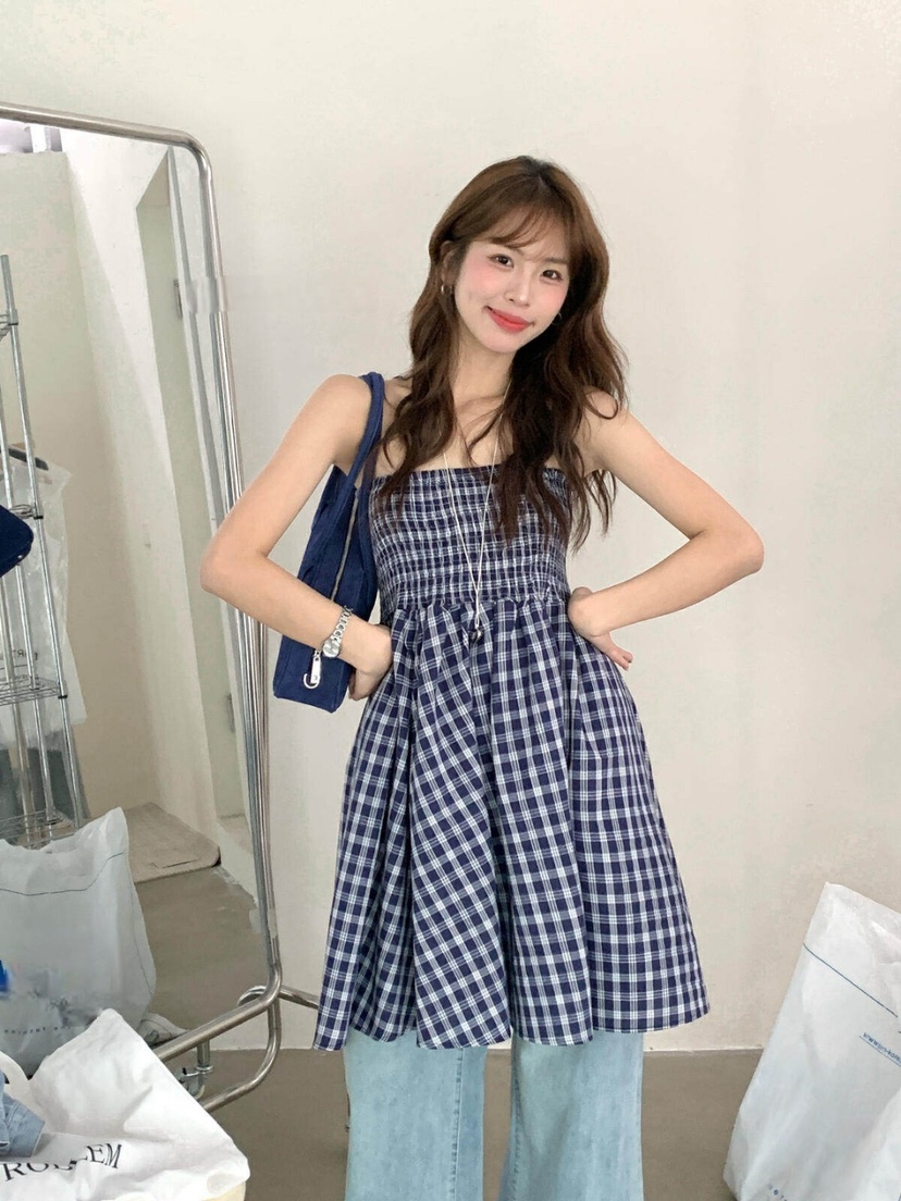 STRAWBERRY韓國㊣直郵東大門代購女裝新款熱賣休閑時尚連衣裙STRAWBERRY連衣裙