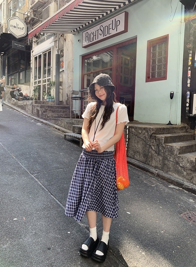 STRAWBERRY韓國㊣直郵東大門代購女裝新款熱賣休閑時尚連衣裙STRAWBERRY連衣裙