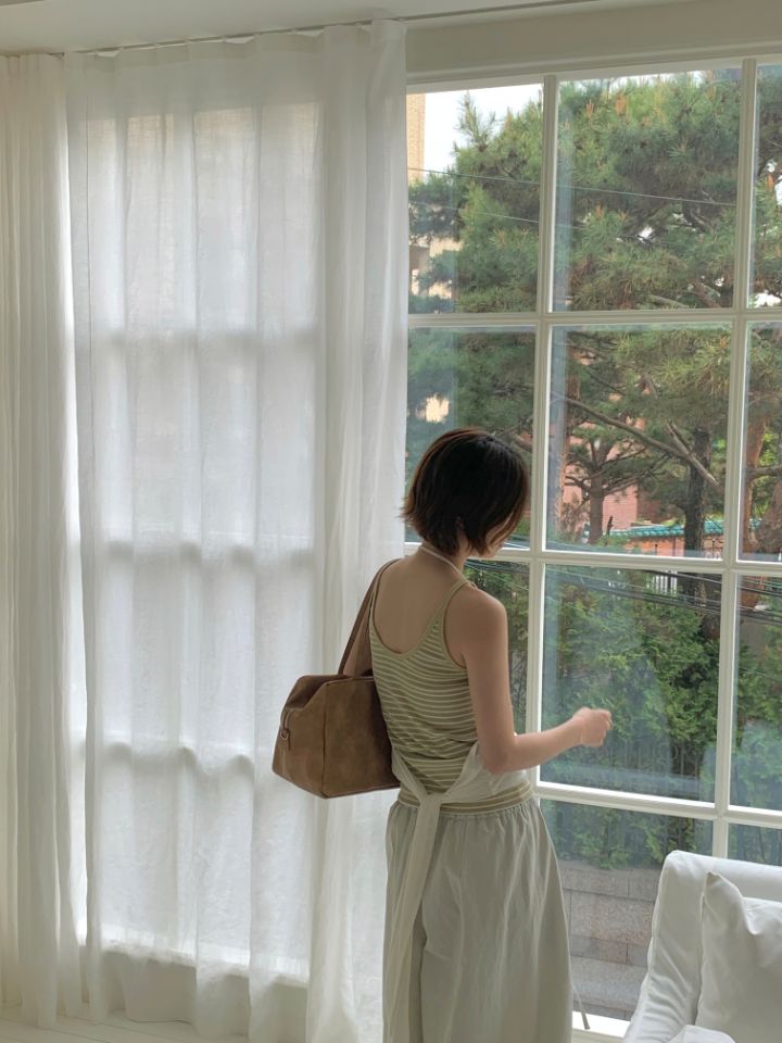 MARE韓國㊣直郵東大門代購女裝新款休閑25春夏吊帶背心條紋MARE吊帶/背心