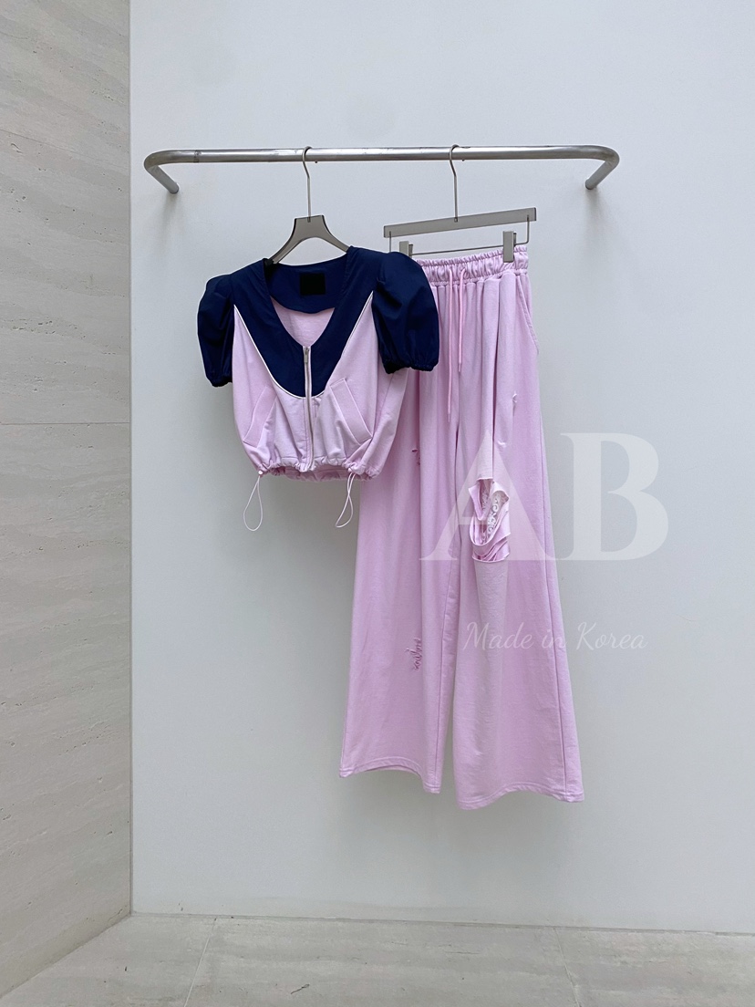 AB直郵韓國代購㊣女裝新品休閑推薦熱賣時尚人氣25春夏T恤拆卸ABT恤