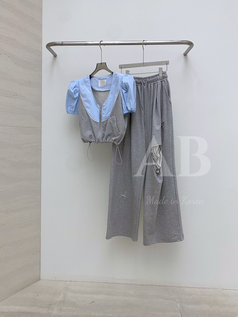 AB直郵韓國代購㊣女裝新品休閑推薦熱賣時尚人氣25春夏T恤拆卸ABT恤