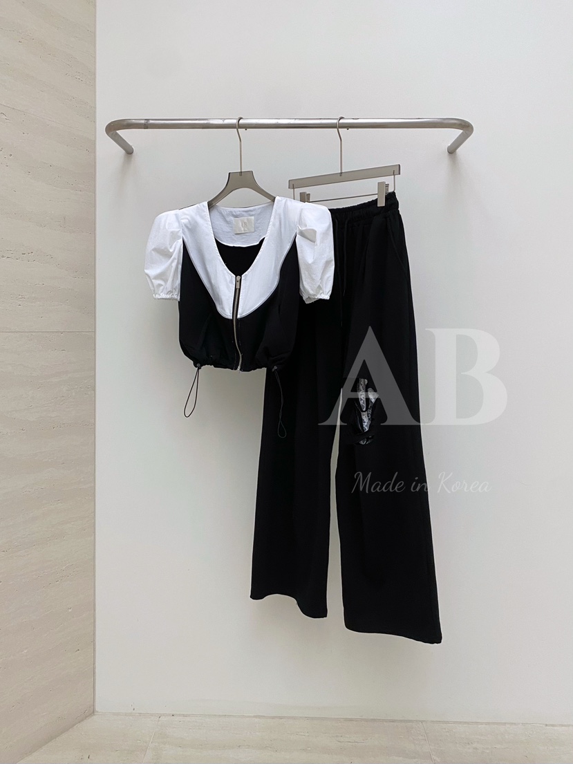 AB直郵韓國代購㊣女裝新品休閑推薦熱賣時尚人氣25春夏T恤拆卸ABT恤