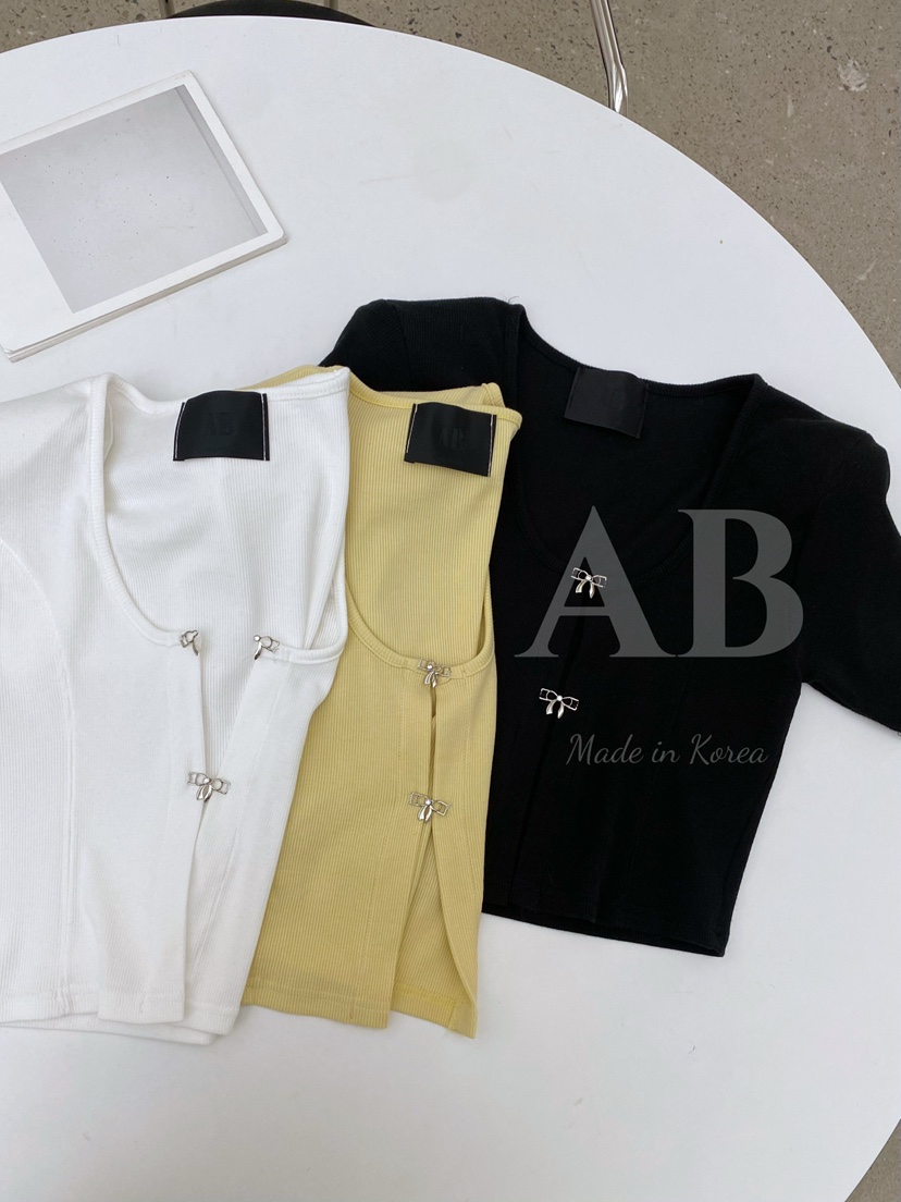 AB韓國直郵㊣東大門實拍女裝新品推薦熱賣人氣25春夏時尚T恤ABT恤