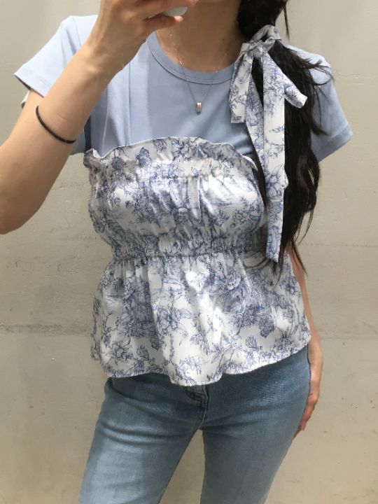mars韓國直郵㊣女裝新款推薦25春夏時尚休閑吊帶背心含脖帶mars吊帶/背心