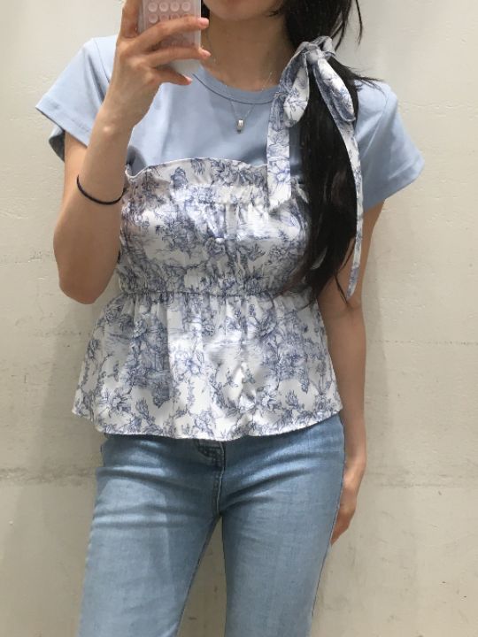 mars韓國直郵㊣女裝新款推薦25春夏時尚休閑吊帶背心含脖帶mars吊帶/背心
