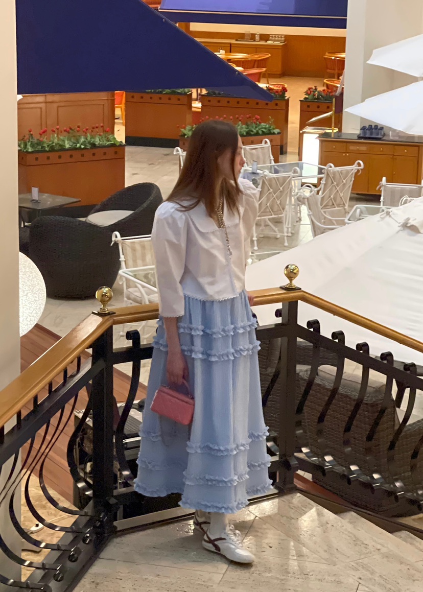 140 AVENUE韓國直郵㊣女裝新品休閑人氣熱賣推薦時尚25春夏長裙140 AVENUE長裙