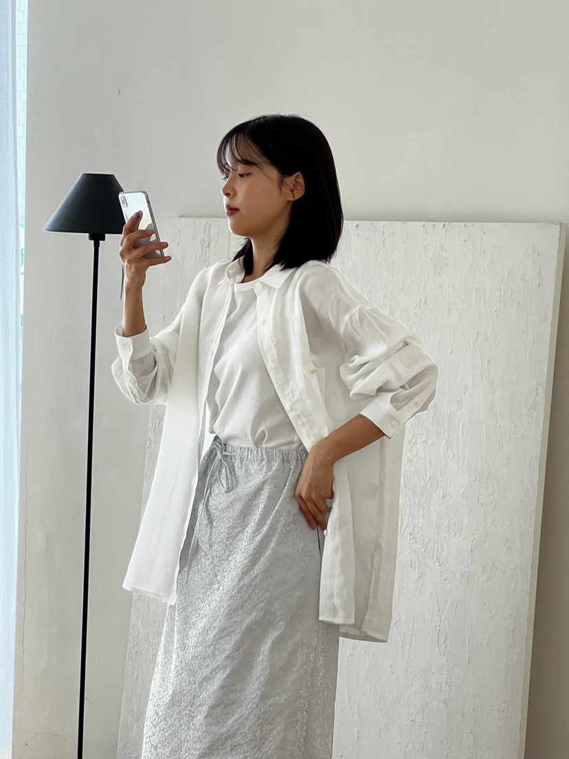 THE EYL韓國㊣直郵東大門代購女裝新品25春夏人氣襯衫蕾絲衫THE EYL襯衫/蕾絲衫