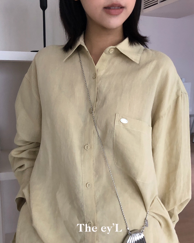 THE EYL韓國㊣直郵東大門代購女裝新品25春夏人氣襯衫蕾絲衫THE EYL襯衫/蕾絲衫