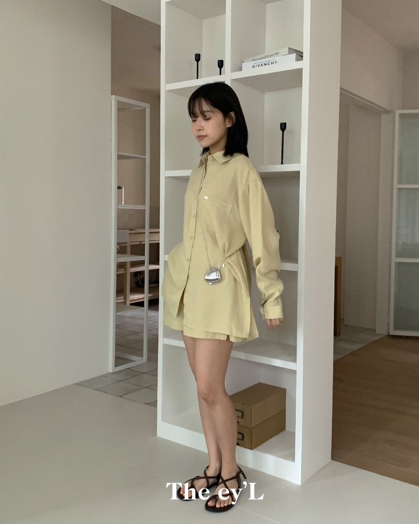 THE EYL韓國㊣直郵東大門代購女裝新品25春夏人氣襯衫蕾絲衫THE EYL襯衫/蕾絲衫