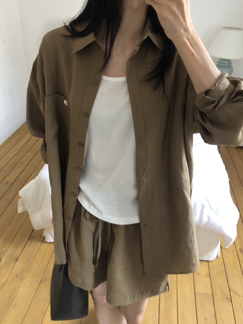 THE EYL韓國㊣直郵東大門代購女裝新品25春夏人氣襯衫蕾絲衫THE EYL襯衫/蕾絲衫