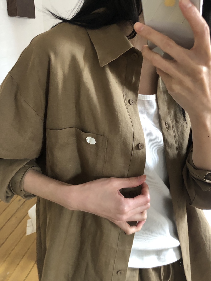 THE EYL韓國㊣直郵東大門代購女裝新品25春夏人氣襯衫蕾絲衫THE EYL襯衫/蕾絲衫