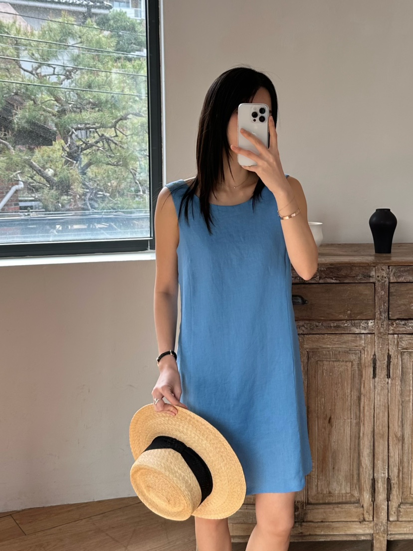LE VASE韓國直郵㊣女裝新品休閑25春夏人氣時尚推薦連衣裙LE VASE連衣裙圖色3