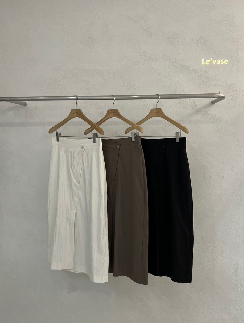 LE VASE韓國㊣直郵東大門代購女裝新品休閑時尚25春夏長裙LE VASE長裙