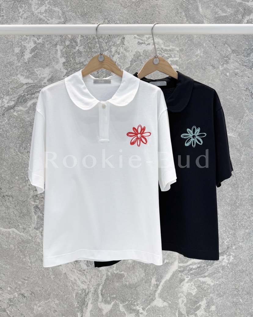 ROOKIE BUD韓國直郵㊣女裝新品人氣熱賣25春夏休閑時尚T恤ROOKIE BUD-PT恤