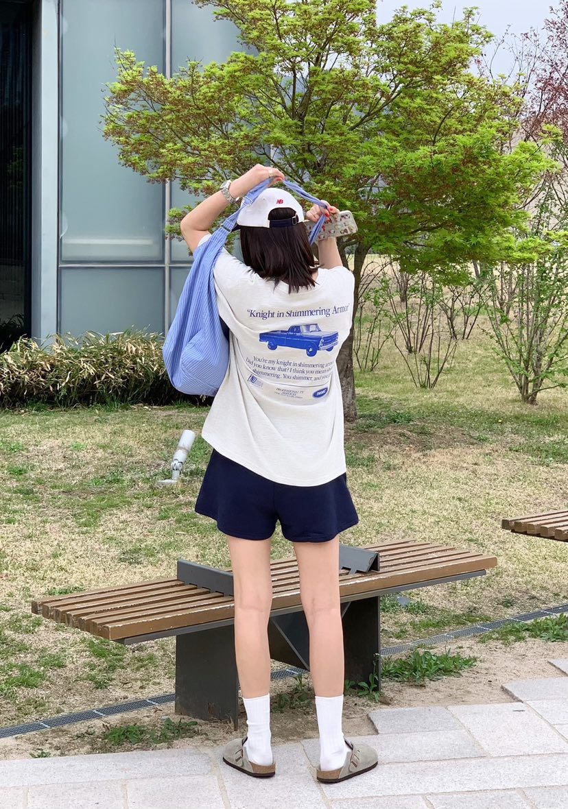 COURGETTE韓國㊣直郵東大門代購女裝新款熱賣休閑時尚人氣T恤COURGETTET恤