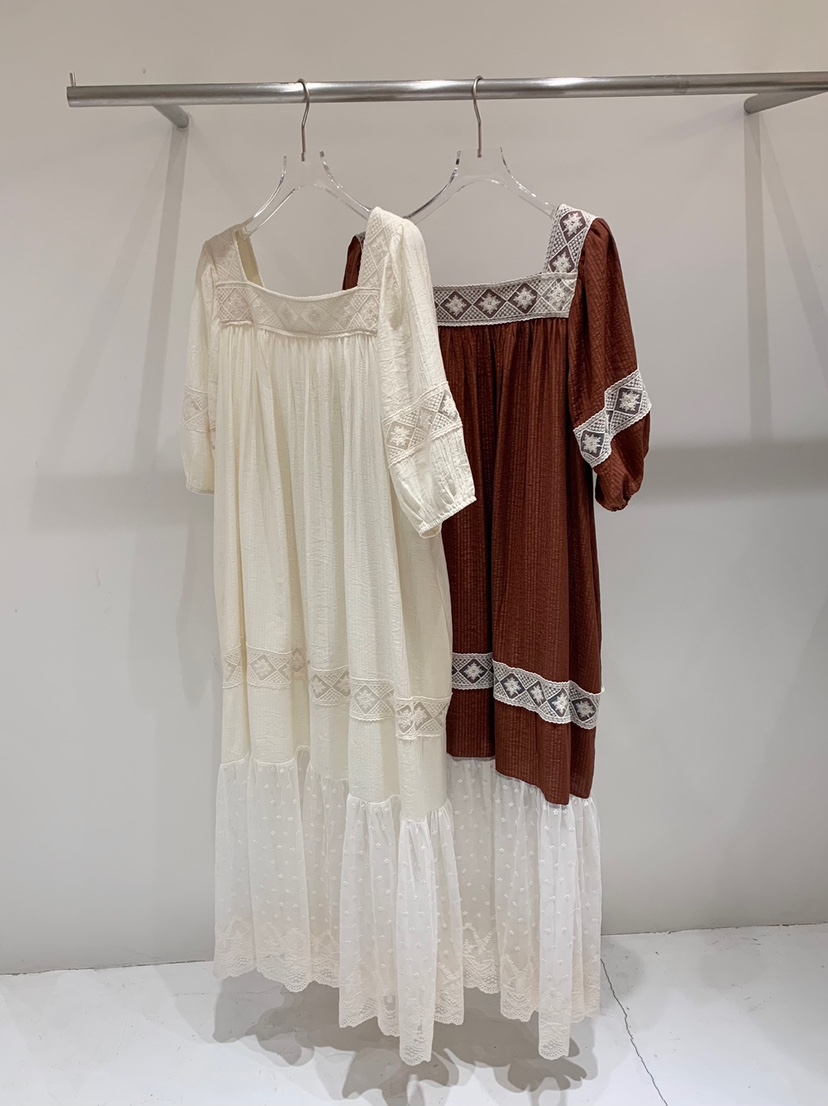 FABRIC直郵韓國代購㊣女裝新款熱賣休閑推薦25春夏人氣連衣裙FABRIC連衣裙