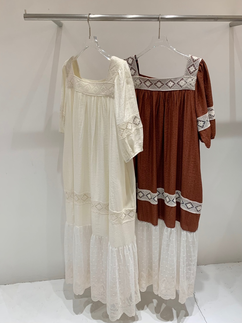 FABRIC直郵韓國代購㊣女裝新款熱賣休閑推薦25春夏人氣連衣裙FABRIC連衣裙