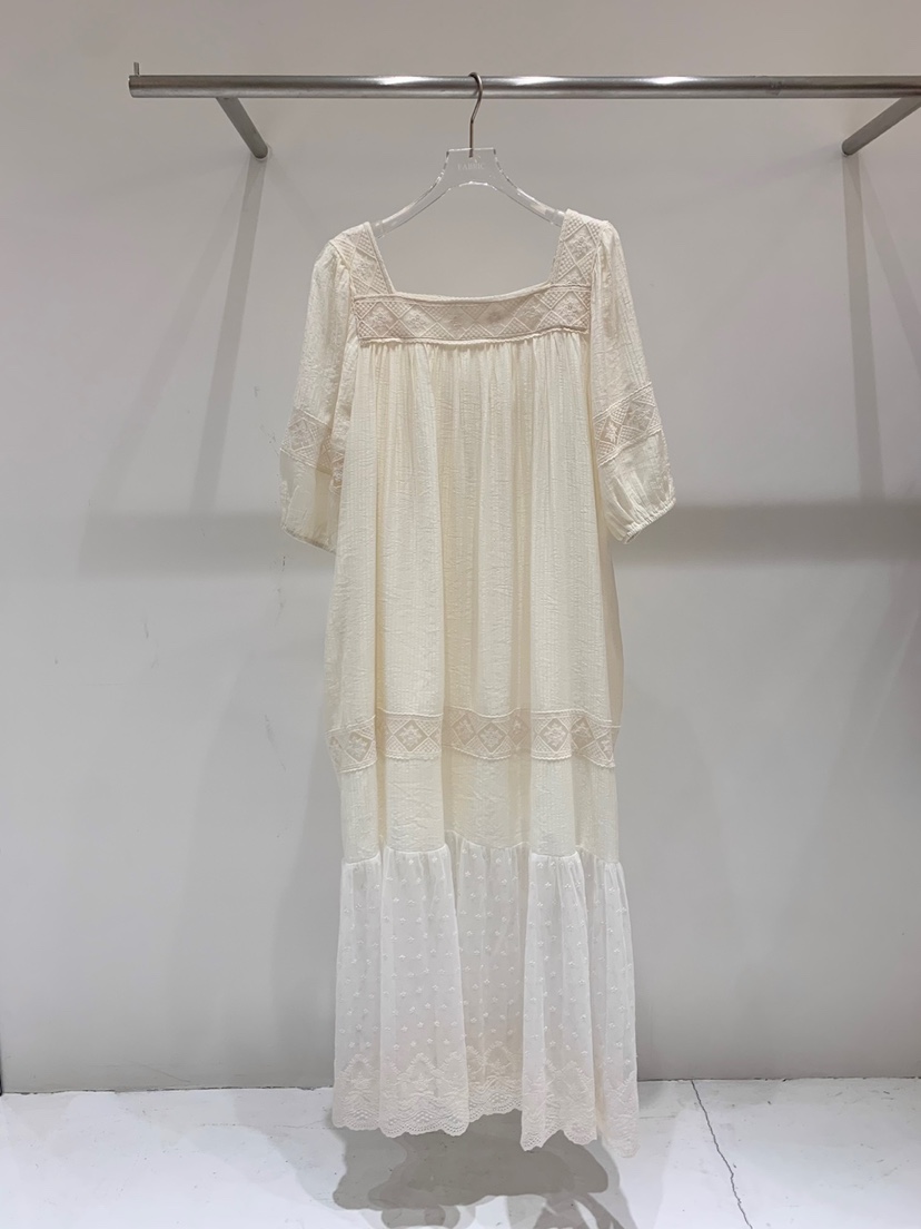 FABRIC直郵韓國代購㊣女裝新款熱賣休閑推薦25春夏人氣連衣裙FABRIC連衣裙