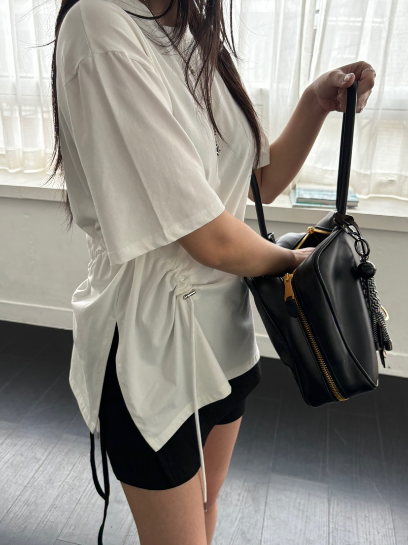 Verbena直郵韓國代購㊣女裝新款25春夏時尚推薦人氣T恤絲綢VerbenaT恤