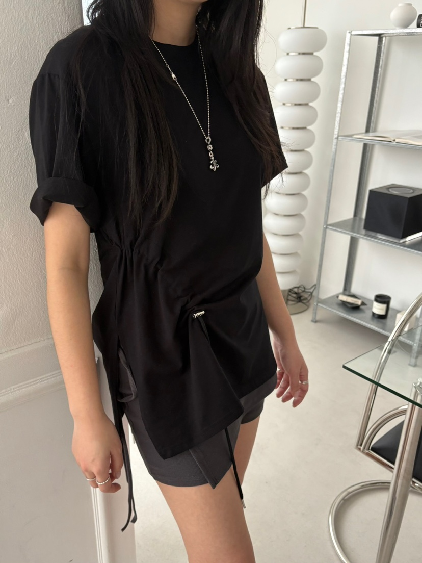 Verbena直郵韓國代購㊣女裝新款25春夏時尚推薦人氣T恤絲綢VerbenaT恤