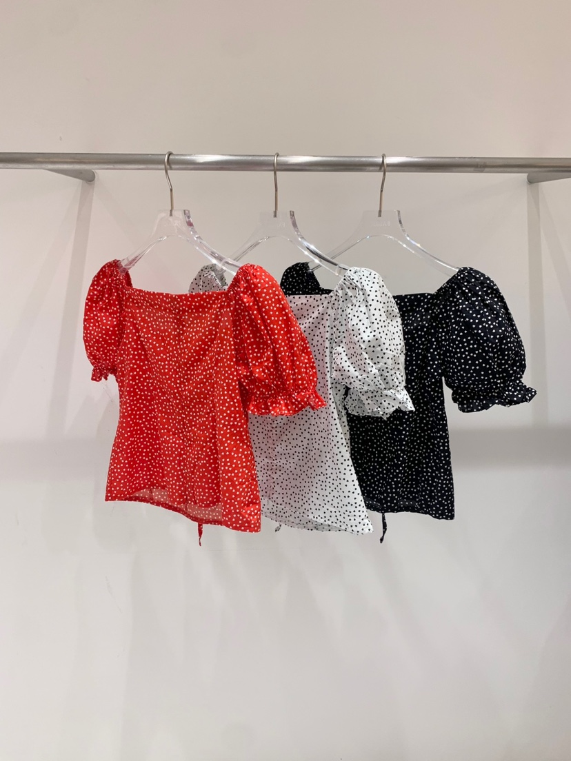 FABRIC韓國直郵㊣東大門實拍女裝新品熱賣推薦休閑襯衫蕾絲衫FABRIC襯衫/蕾絲衫