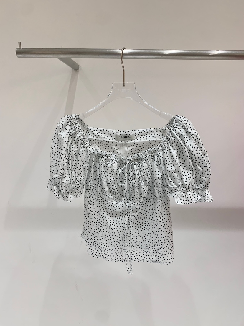 FABRIC韓國直郵㊣東大門實拍女裝新品熱賣推薦休閑襯衫蕾絲衫FABRIC襯衫/蕾絲衫圖色2
