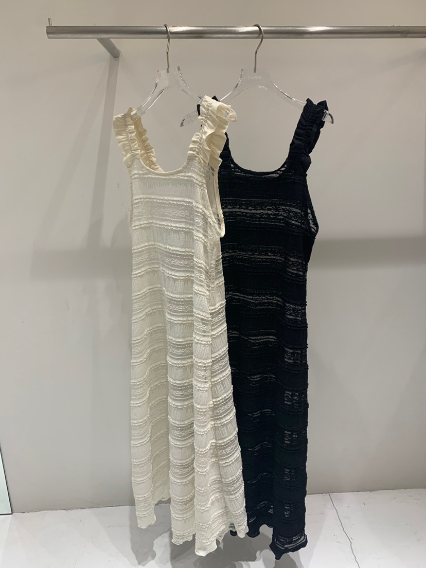 FABRIC韓國直郵㊣東大門實拍女裝新品25春夏休閑熱賣連衣裙FABRIC連衣裙