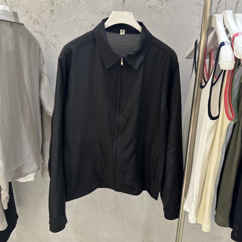 6PENCE-P韓國㊣直郵東大門代購女裝新品人氣休閑推薦25春夏夾克6PENCE-P夾克圖色3