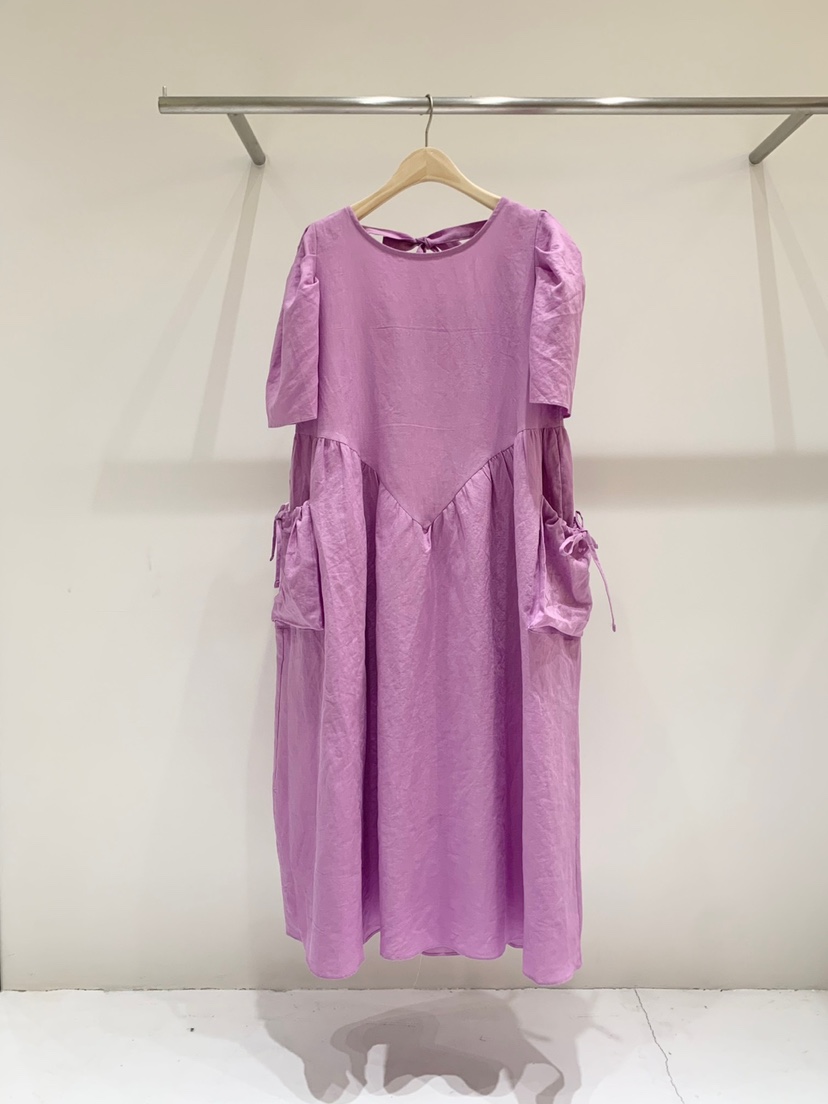 FABRIC直郵韓國代購㊣女裝新品推薦休閑25春夏熱賣連衣裙亞麻FABRIC連衣裙