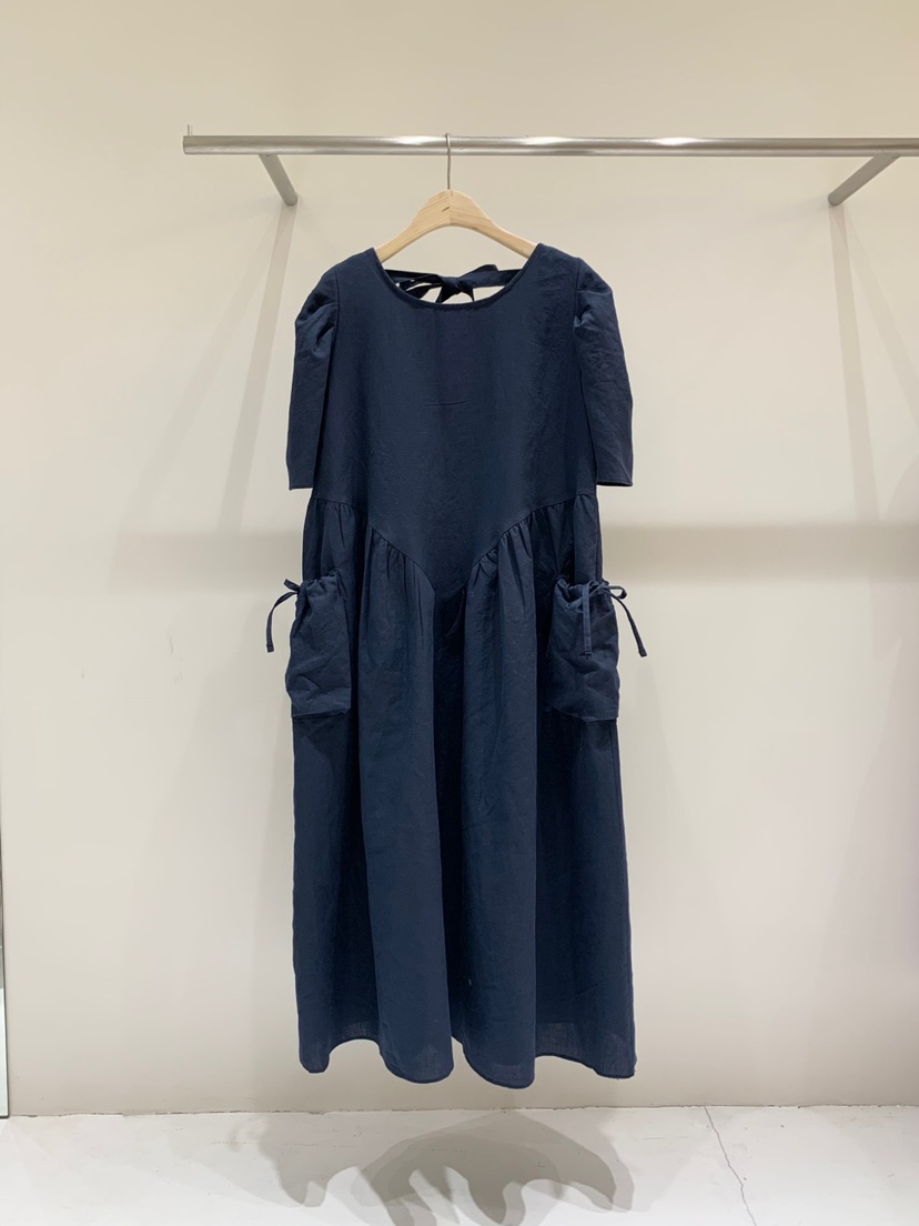 FABRIC直郵韓國代購㊣女裝新品推薦休閑25春夏熱賣連衣裙亞麻FABRIC連衣裙圖色3
