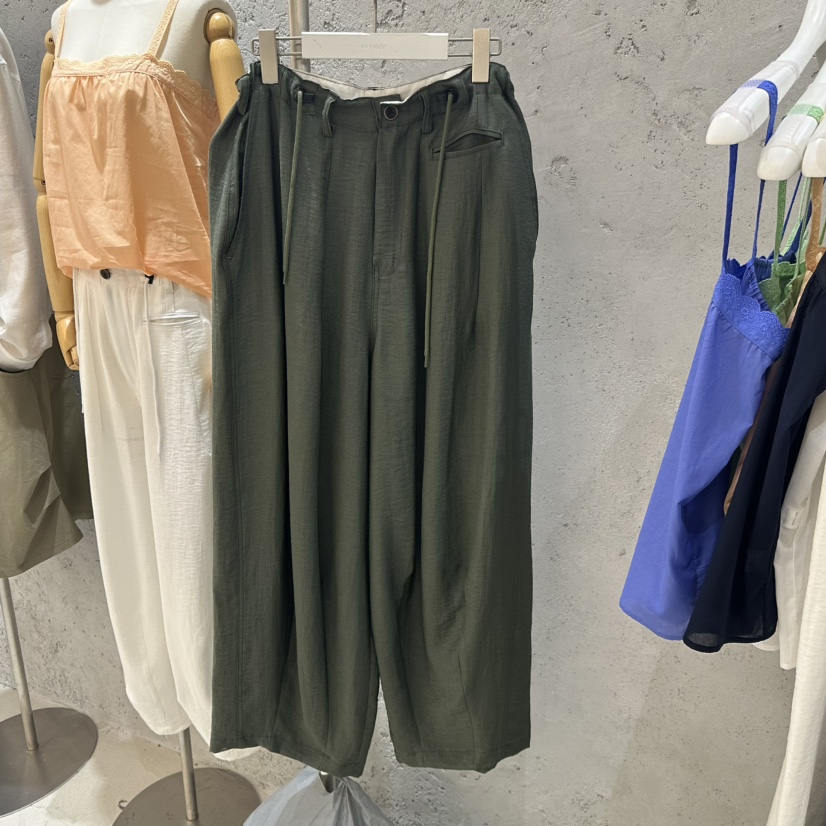 6PENCE-P韓國直郵㊣女裝新品時尚25春夏休閑人氣推薦休閑褲6PENCE-P休閑褲圖色2