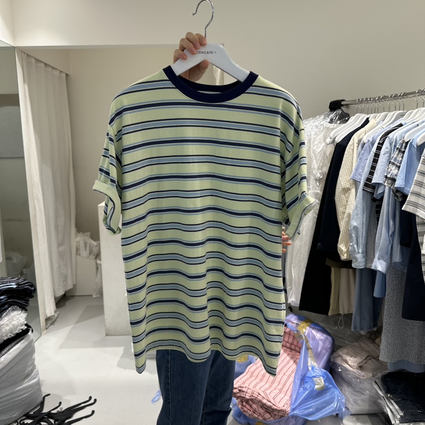 LORING RE I韓國直郵㊣女裝新品25春夏推薦時尚人氣熱賣T恤LORING RE-I/BARET恤