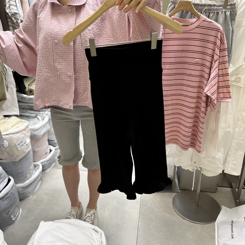 UOOV韓國直郵㊣女裝新款25春夏人氣推薦熱賣休閑時尚短褲UOOV短褲