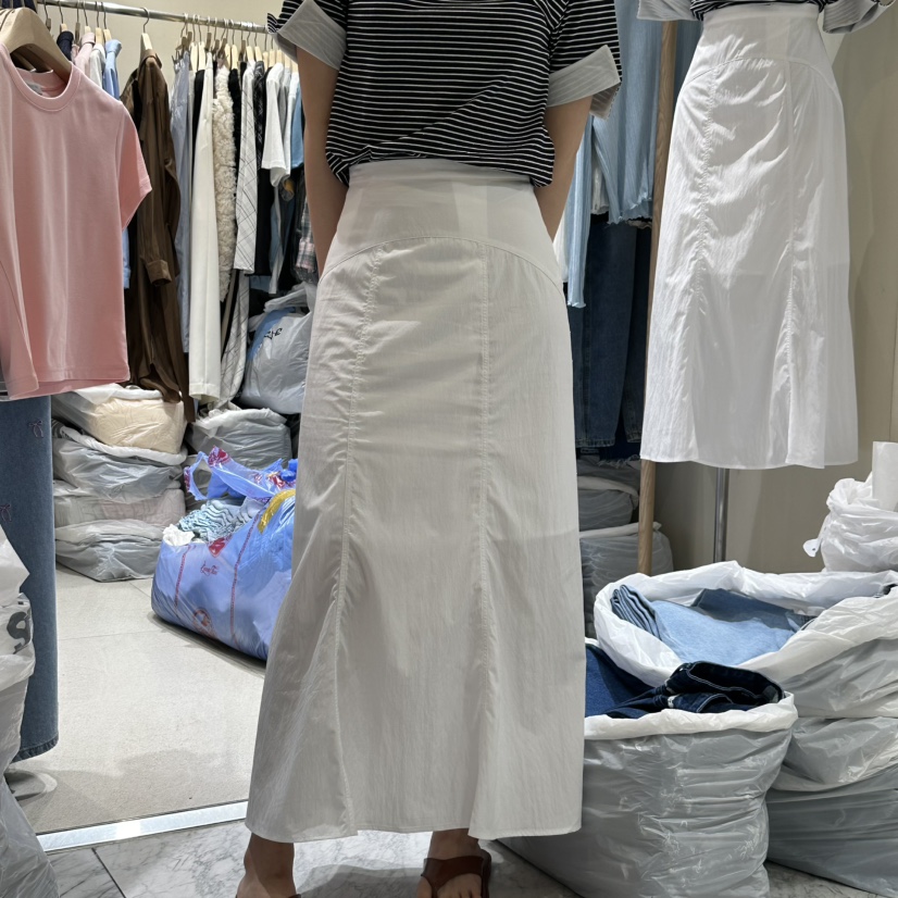 VINTAGE VIBE韓國直郵㊣東大門實拍女裝新款熱賣時尚休閑長裙VINTAGE VIBE長裙