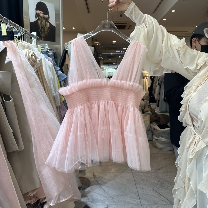 CHEAP-CHIC直郵韓國代購㊣女裝新款推薦休閑人氣時尚吊帶背心CHEAP-CHIC/CHARLES THE SECOND吊帶/背心